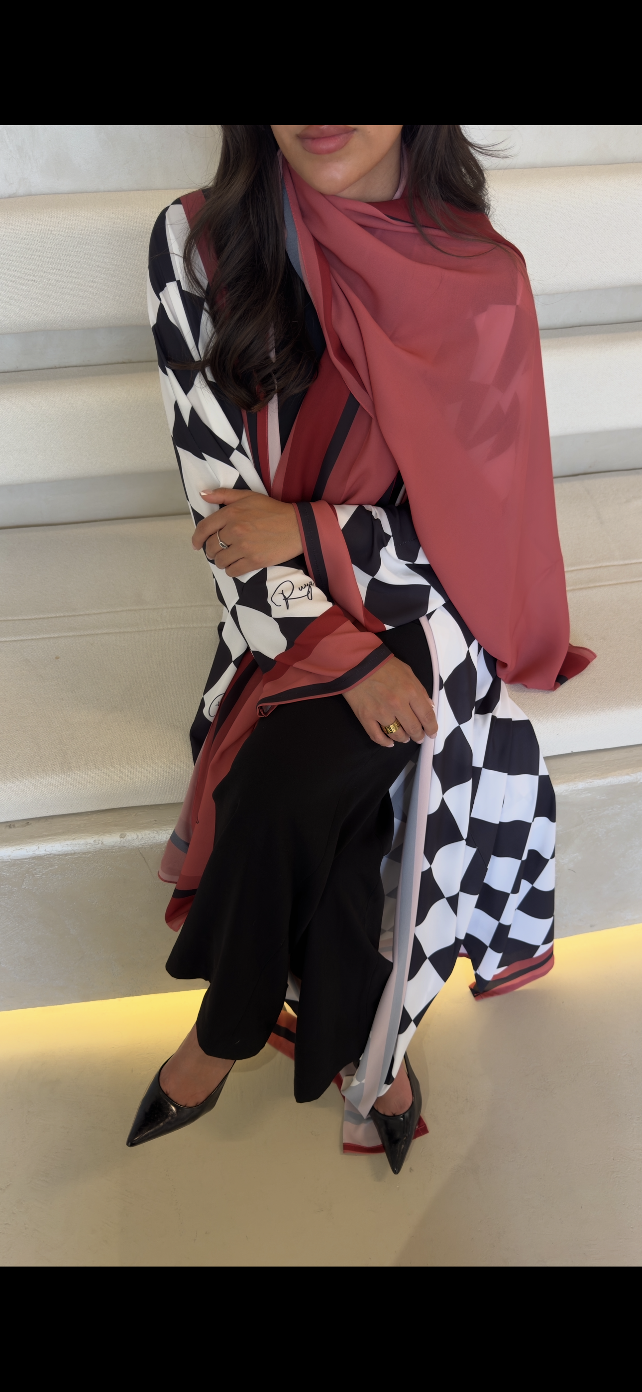 Checkmate abaya
