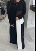 Linear abaya