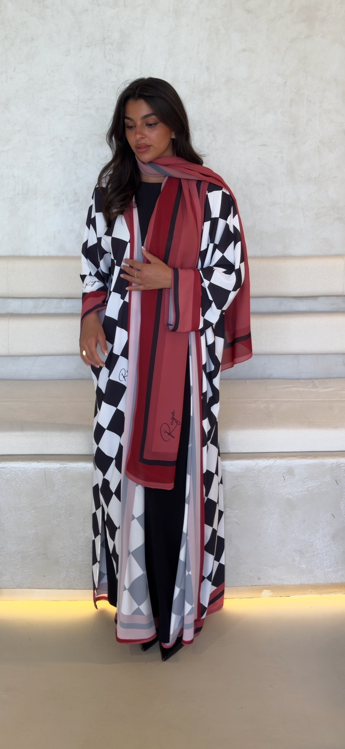 Checkmate abaya