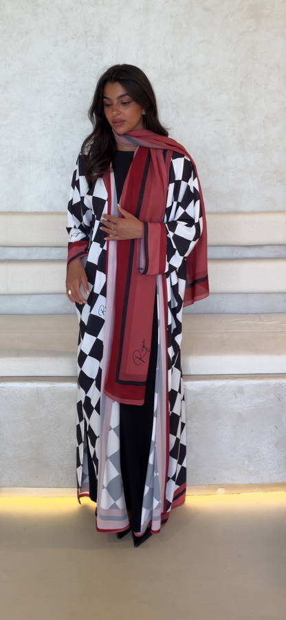 Checkmate abaya