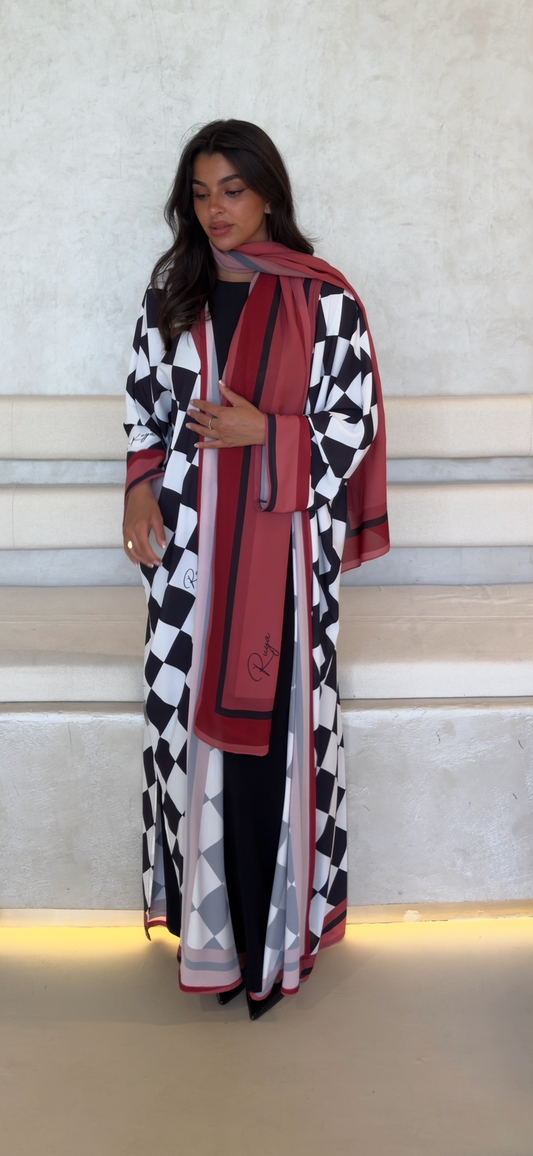 Checkmate abaya