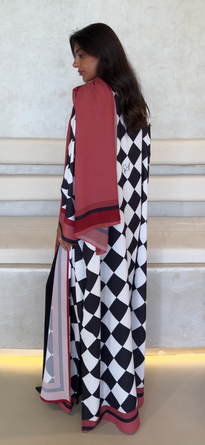 Checkmate abaya