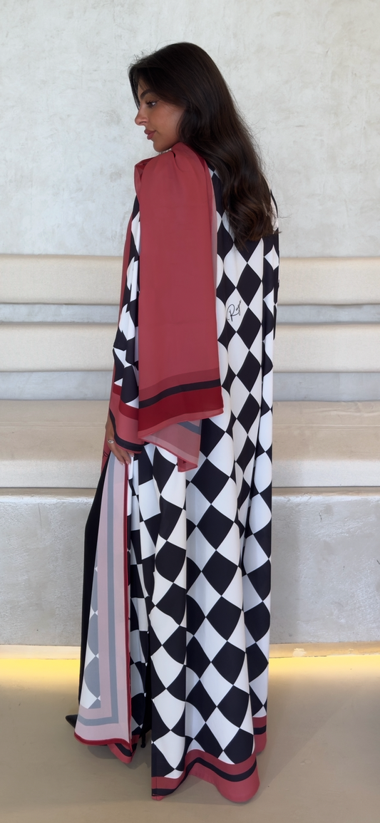 Checkmate abaya