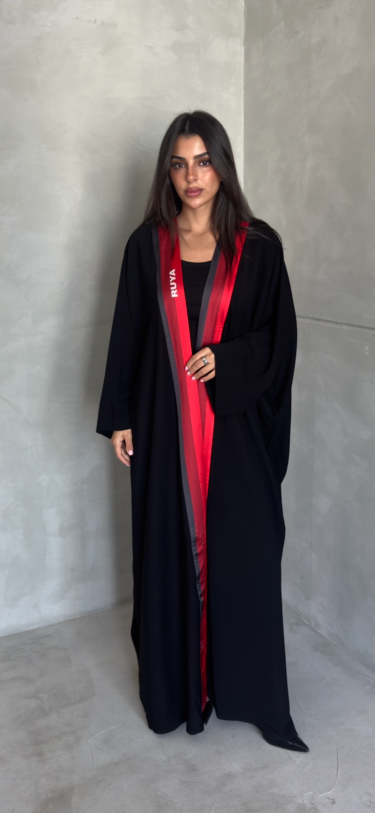 Ruya signature in red