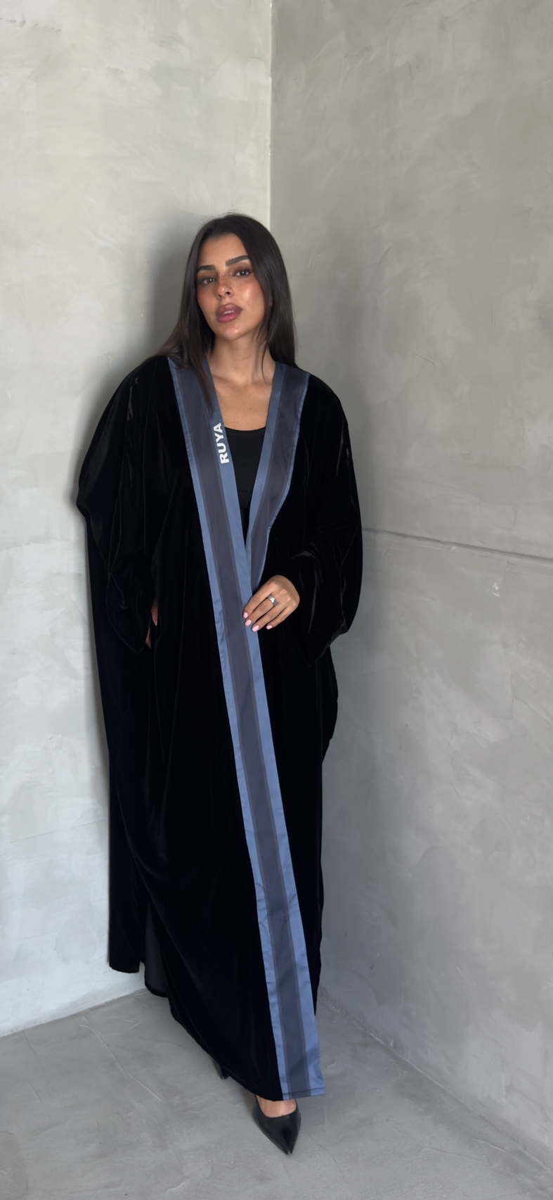Ruya signature in blue