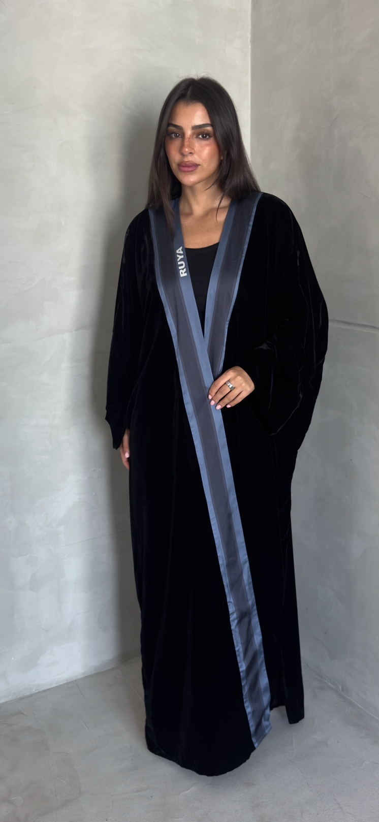 Ruya signature in blue