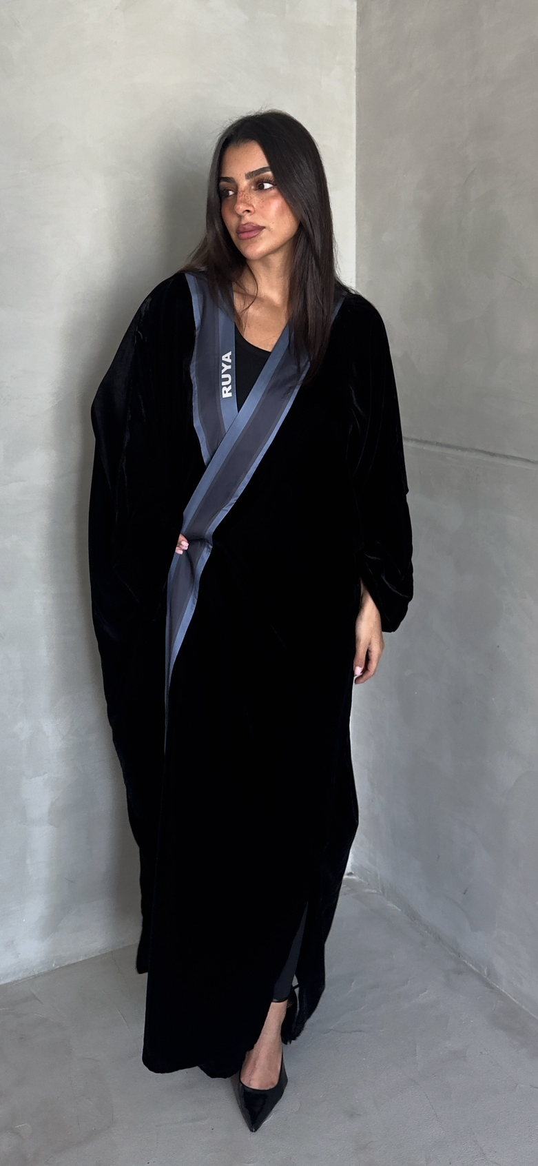 Ruya signature in blue